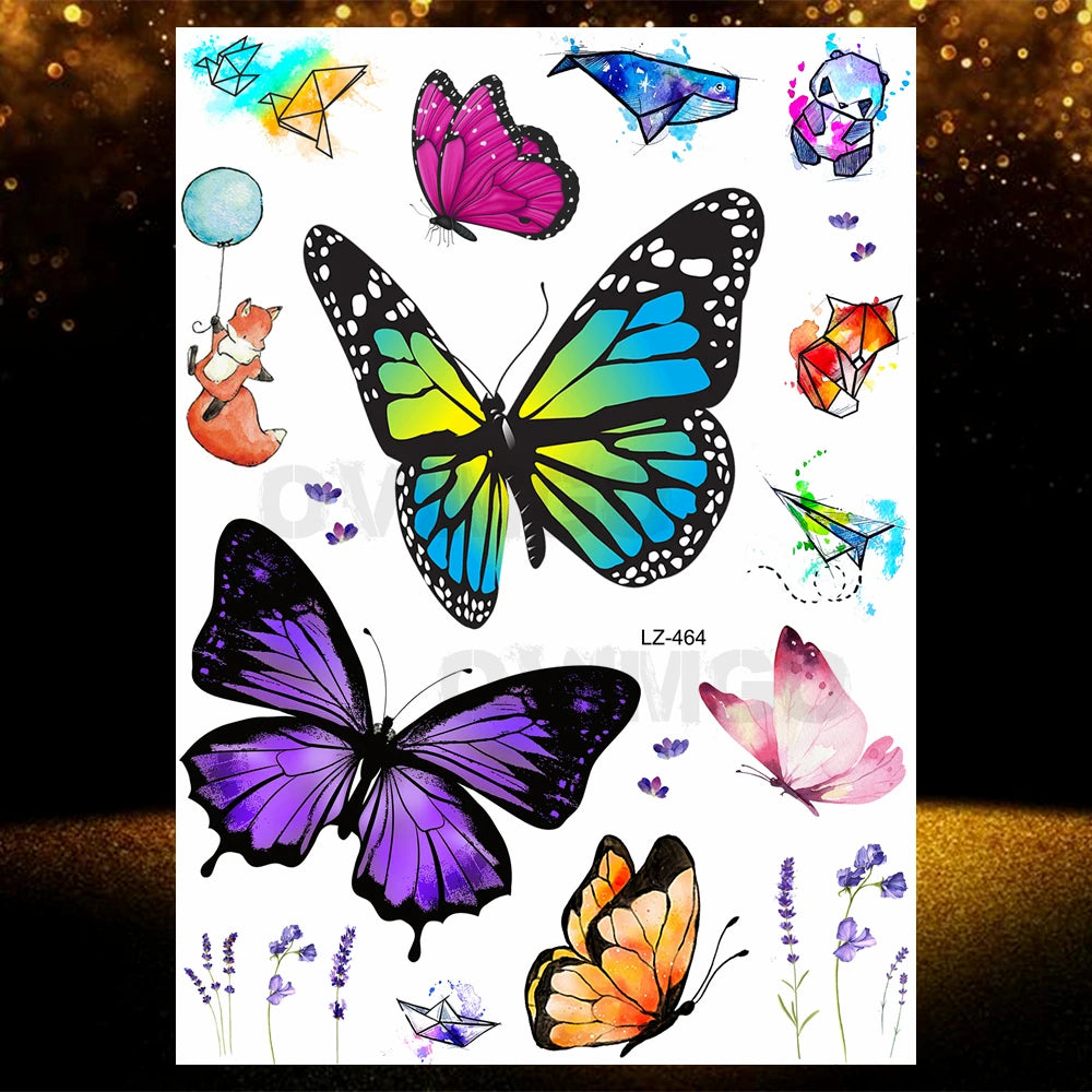 Chicano Bandit Mexico Temporary Tattoos For Men Women Fake Car Nun Tattoo religion Stickers Realistic Back Waterproof Tatoos