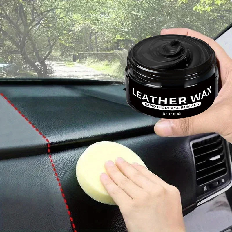 Automotive Plastic Restoration Wax - All-Vehicle Interior & Exterior Panel Renewal Coating Agent, Crystal Clear Finish, Durable
