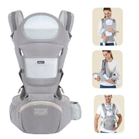 ErgoCarry Pro — Ergonomic Baby Carrier & Hip Seat