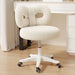 Nordic Modern Cream Makeup Stool Simple Style Bedroom Dressing Stool for Home Living Room - Advanced Design