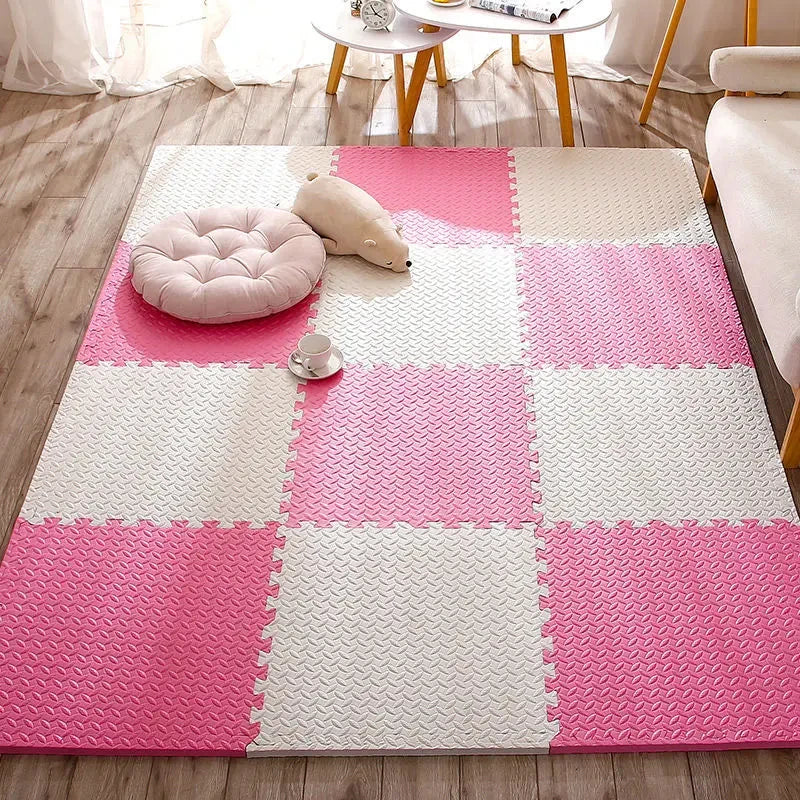 Baby Gym Play Mat 6PCS - Tatame Foam Puzzle Floor Mat for Playroom