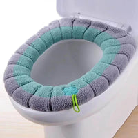 Winter toilet seat cushions bathroom toilet seat cushions handle thicker soft washers with toilet seat insulation accessories WAREHOUSE SHOP