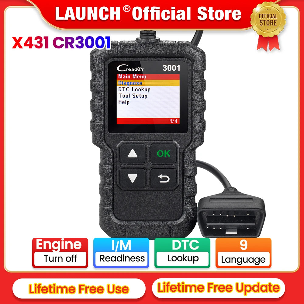 Reliable Car Full OBD2 Diagnostic Tools. Automotive Professional Code Reader, Scanner Check, Engine Free Update pk ELM327