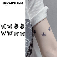 Butterfly Temporary Tattoo,Lasts To 15 Days New Technology Magic Waterproof Semi Permanent Sticker.