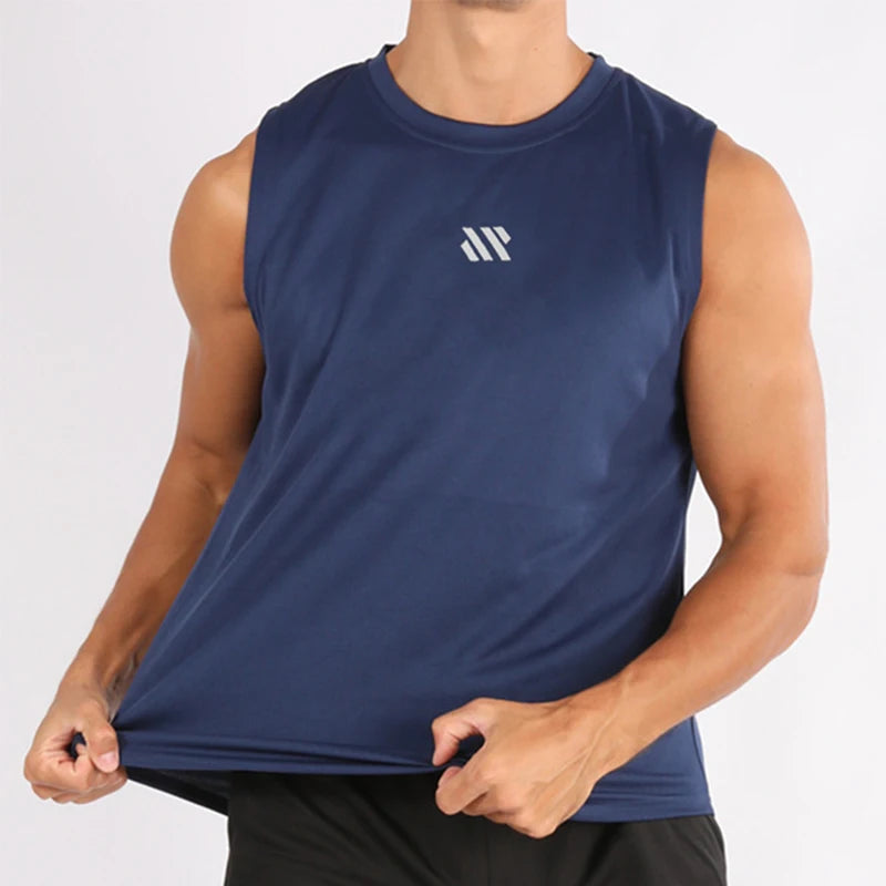 Men's Sleeveless Fitness Vest top. Men's Clothing for Fitness And Running