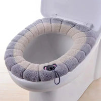 Winter toilet seat cushions bathroom toilet seat cushions handle thicker soft washers with toilet seat insulation accessories WAREHOUSE SHOP