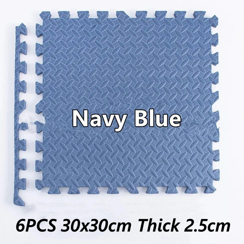 Baby Gym Play Mat 6PCS - Tatame Foam Puzzle Floor Mat for Playroom