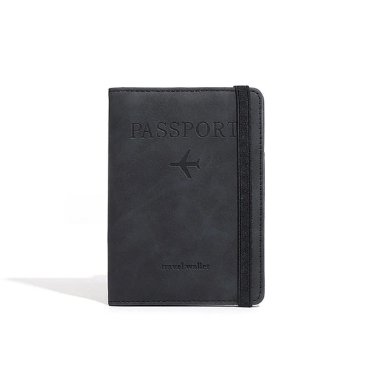 PU Leather Wallet Travel Passport Purse Card Male Travel Accessories Hand Carry Passport Business Cards Holder Wallet WAREHOUSE SHOP
