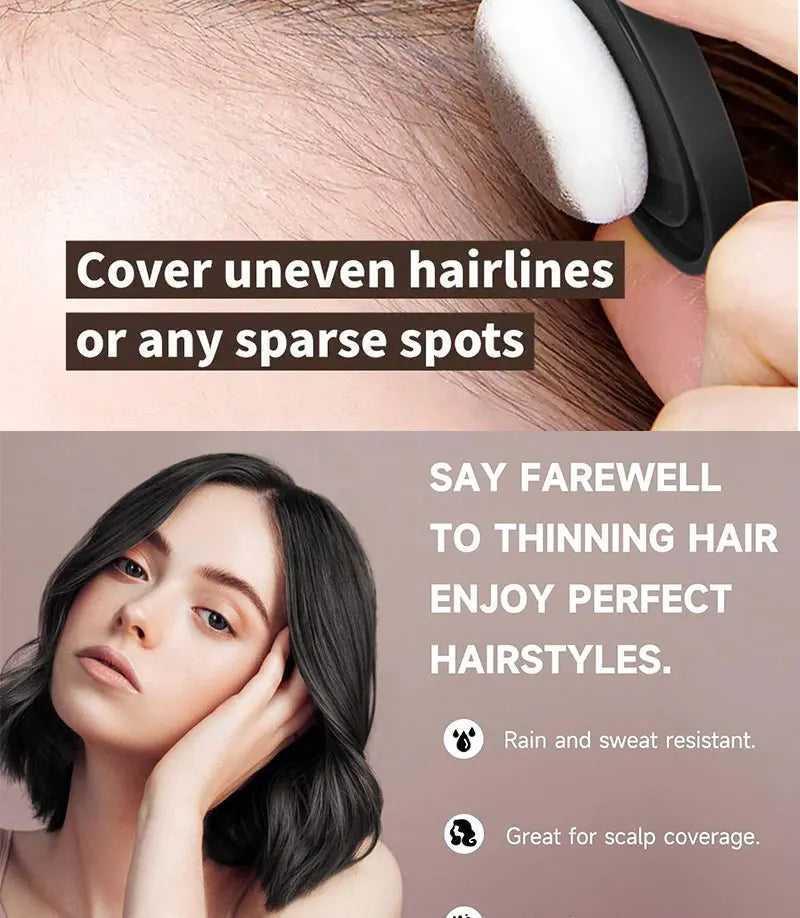 Hairline Powder Instantly Conceals Hair Root Touch Hair Powder for Thinning Hair for Women and Men,Hairline Shadow Powder Makeup