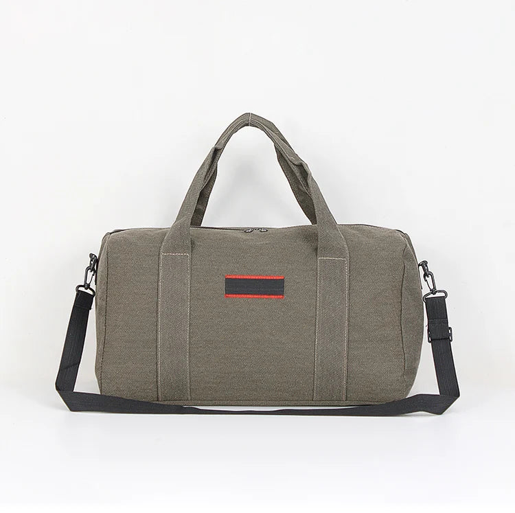 Large Capaci Canvas Travel Bag Handheld Long Distance Lage Bag for Men And Women on Busin Trips Wear Resistant Chee...