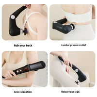 Fascia Gun Massager - Hot & Cold Heads Percussion Back & Neck Relief