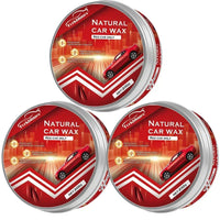 Red Color Car Wax Crystal Plating Set Hard Auto Wax Paint Care Coating Tiny Scratch Repair Car Polisher with Sponge WAREHOUSE SHOP