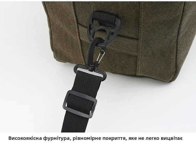 Large Capaci Canvas Travel Bag Handheld Long Distance Lage Bag for Men And Women on Busin Trips Wear Resistant Chee...