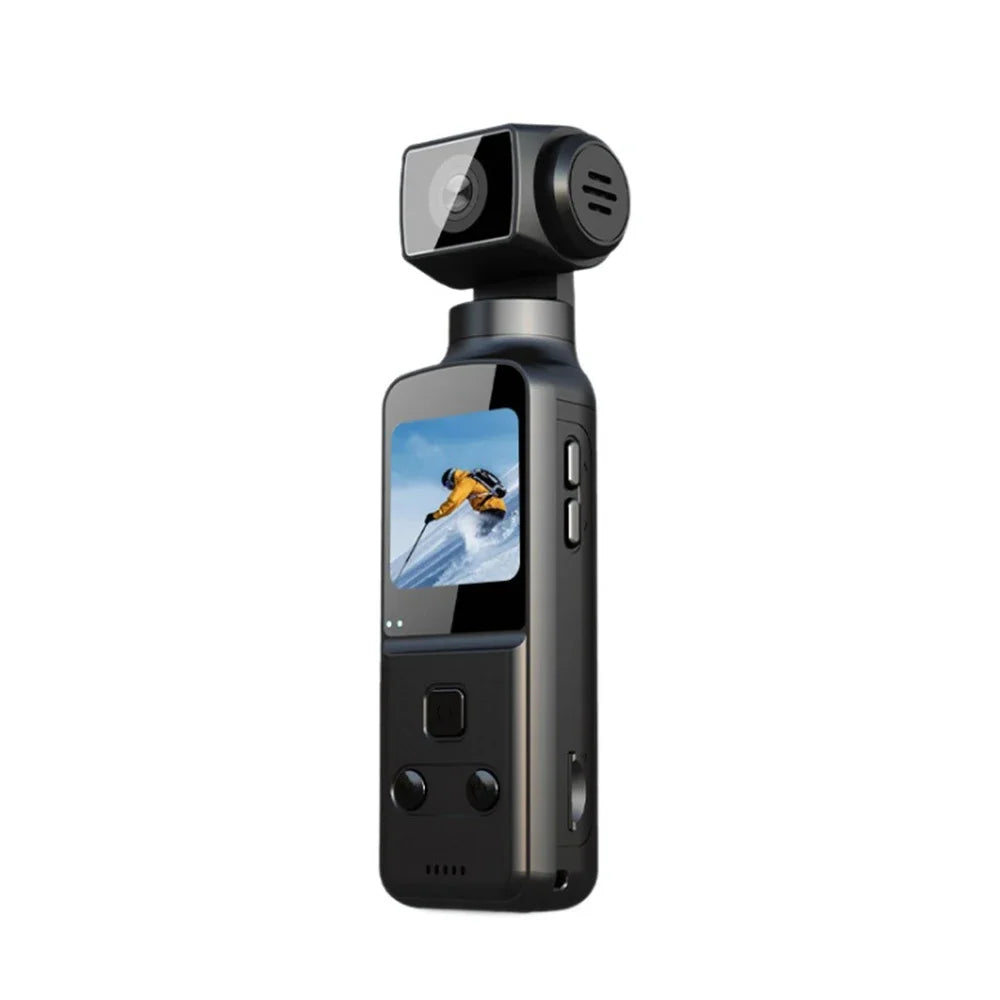 Portable Mini 4K HD Pocket WiFi Camera. 270° Rotatable, Anti Shake, Outdoor Sports, DV DVR Video Recorder, Riding Bicycle Camcorders