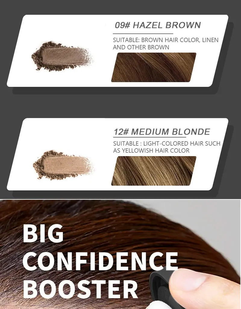 Hairline Powder Instantly Conceals Hair Root Touch Hair Powder for Thinning Hair for Women and Men,Hairline Shadow Powder Makeup