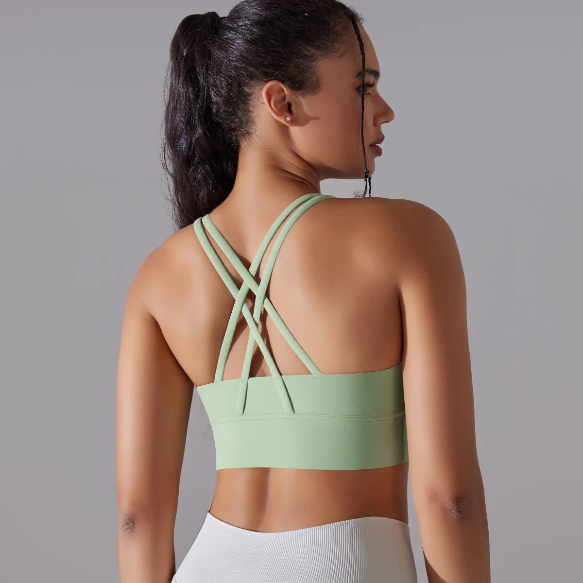 Yoga BraTank Tops for Fitness Sport Bra, Gym Vest for Women Workout Outfit