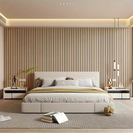 3D Textured Grid Wall Panels Peel and Stick - Stylish Waterproof Wallpaper Easy DIY Self-Adhesive for Ceiling, Living Room WAREHOUSE SHOP