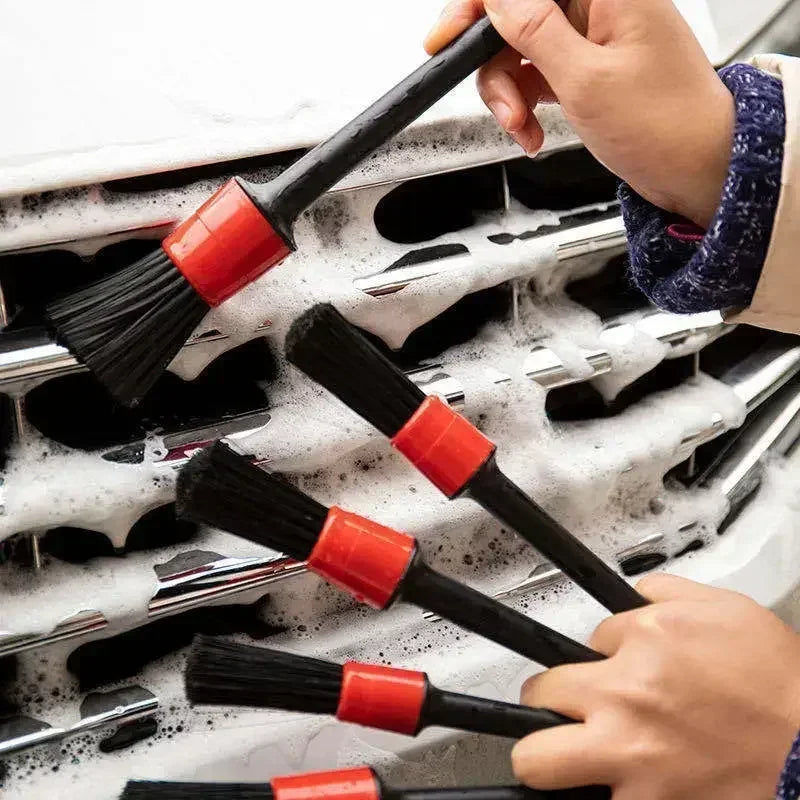 5pcs Detailing Brush Set. Car interior Brushes,  Car Detailing Brush, Brush Dashboard Air Outlet.
