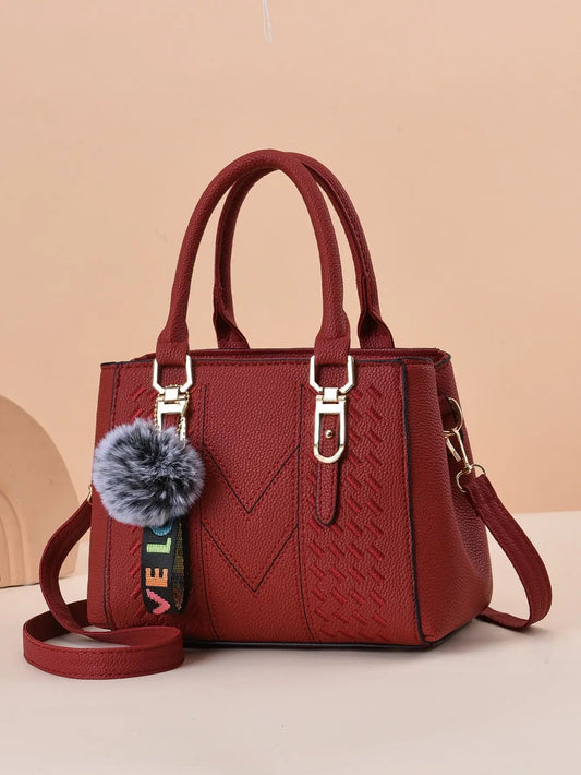 A Stylish embroidered crossbody bag for women. Ladies large capacity handbag for daily use, social and official moments. WAREHOUSE SHOP
