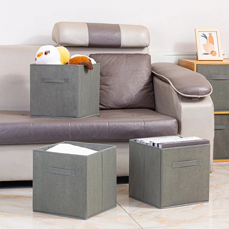 Non-woven Fabric Foldable Storage Box Drawer Style Clothing Organizer Box Clothes Storage Cabinet Organizer Box