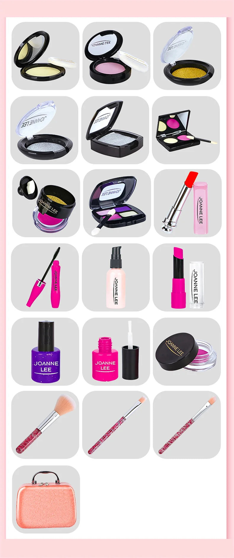 Girl Simulation Make Up Toy Pretend Play Cosmetic Makeup Set Princess Play House Kids Educational Toys Gifts For Girls Children