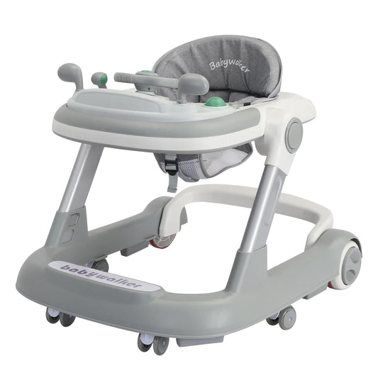 Push Walker with Removable Feeding Tray and Music Tray without batteries. 6 Months & Up Baby