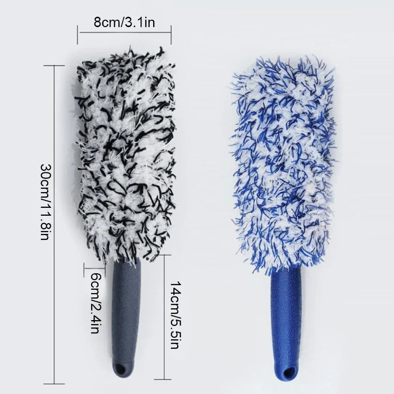 Car Tire and Rim Cleaning Brush Portable.
