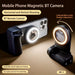 GripShot Pro — MagSafe Phone Grip with Bluetooth Remote & Fill Light