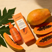 OceAura Papaya Face Wash for Cleansing Face Brightening Glowing Skin Barrier Repair Pore Minimizer Vitamin C Face Cleanser 100ml