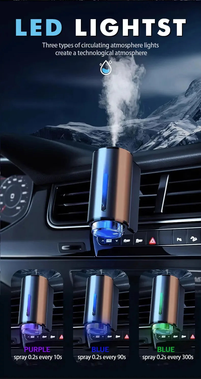 Intelligent car car aromatherapy machine high-end outlet spray diffusion cologne lasting fragrance in the car