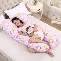 U-Shape Pregnancy Pillow — Full Body Maternity Support Cushion