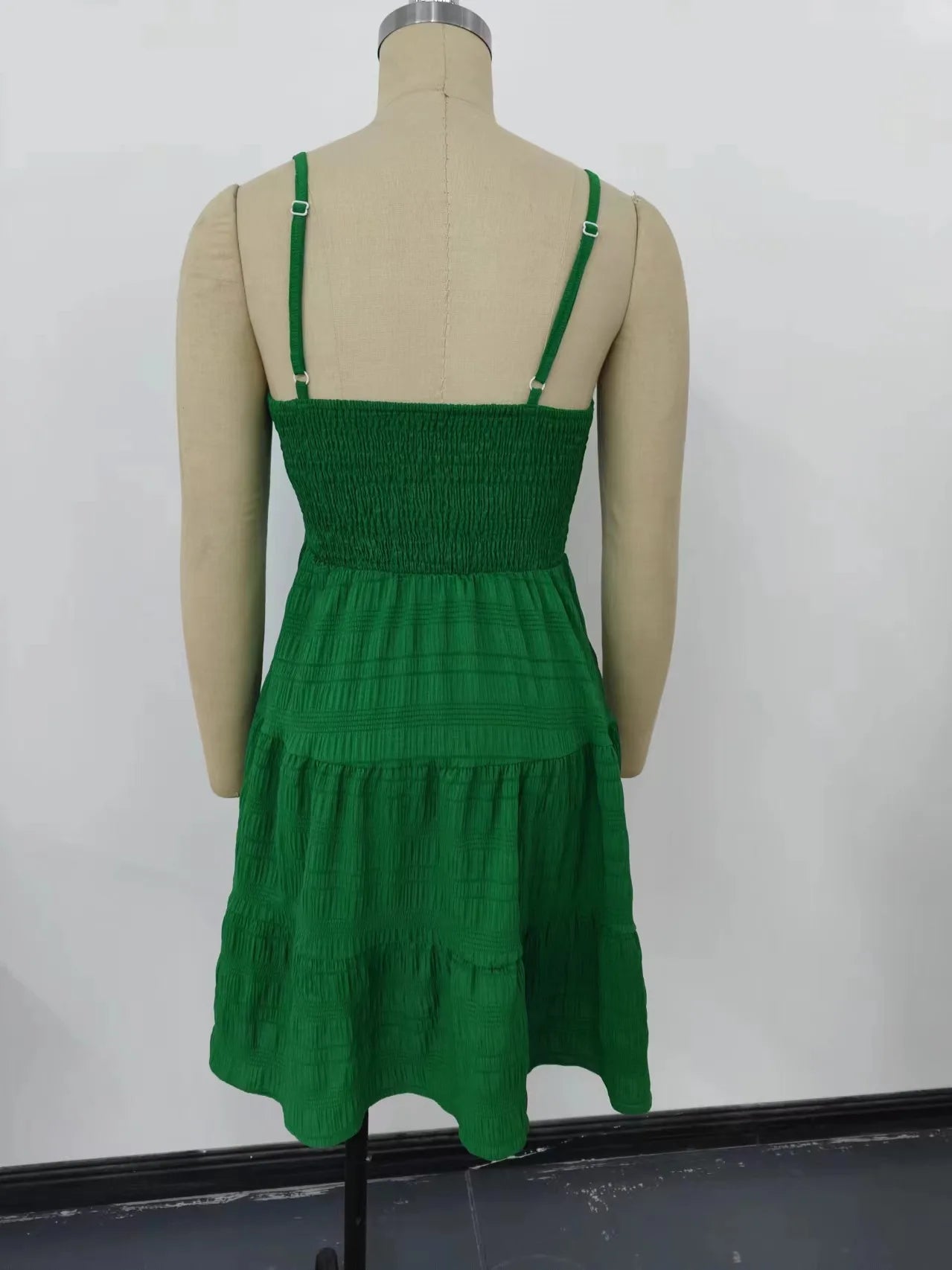 Women Strapless Backless Slip Mini Dress Sexy Lady High Elastic Waist Solid Purple Ruffle Party Dresses AXEWMFS-AXR305
