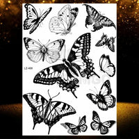 Chicano Bandit Mexico Temporary Tattoos For Men Women Fake Car Nun Tattoo religion Stickers Realistic Back Waterproof Tatoos