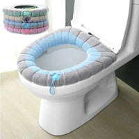 Winter toilet seat cushions bathroom toilet seat cushions handle thicker soft washers with toilet seat insulation accessories WAREHOUSE SHOP