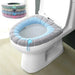 Winter toilet seat cushions bathroom toilet seat cushions handle thicker soft washers with toilet seat insulation accessories WAREHOUSE SHOP