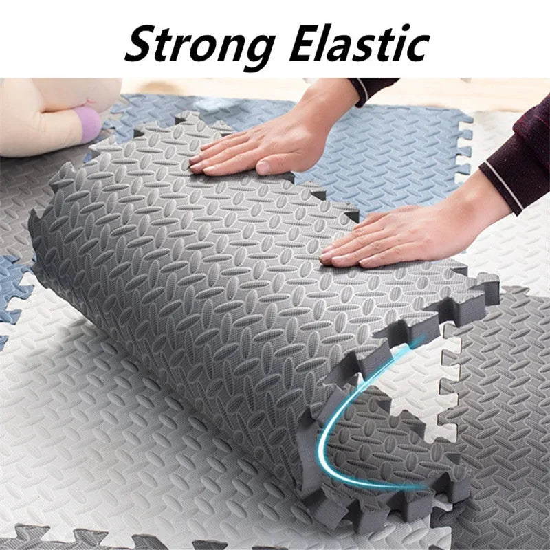 Baby Gym Play Mat 6PCS - Tatame Foam Puzzle Floor Mat for Playroom
