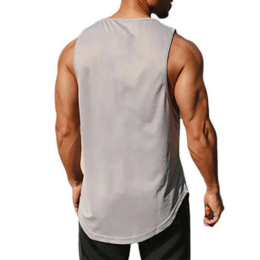 Men's Gym Fitness Top. Sports Training Clothe, Loosed Bodybuilding Sleeveless Shirt. WAREHOUSE SHOP