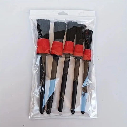 5pcs Detailing Brush Set. Car interior Brushes,  Car Detailing Brush, Brush Dashboard Air Outlet.