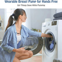 Wearable Hands-Free Breast Pump — Silent Portable Electric Extractor