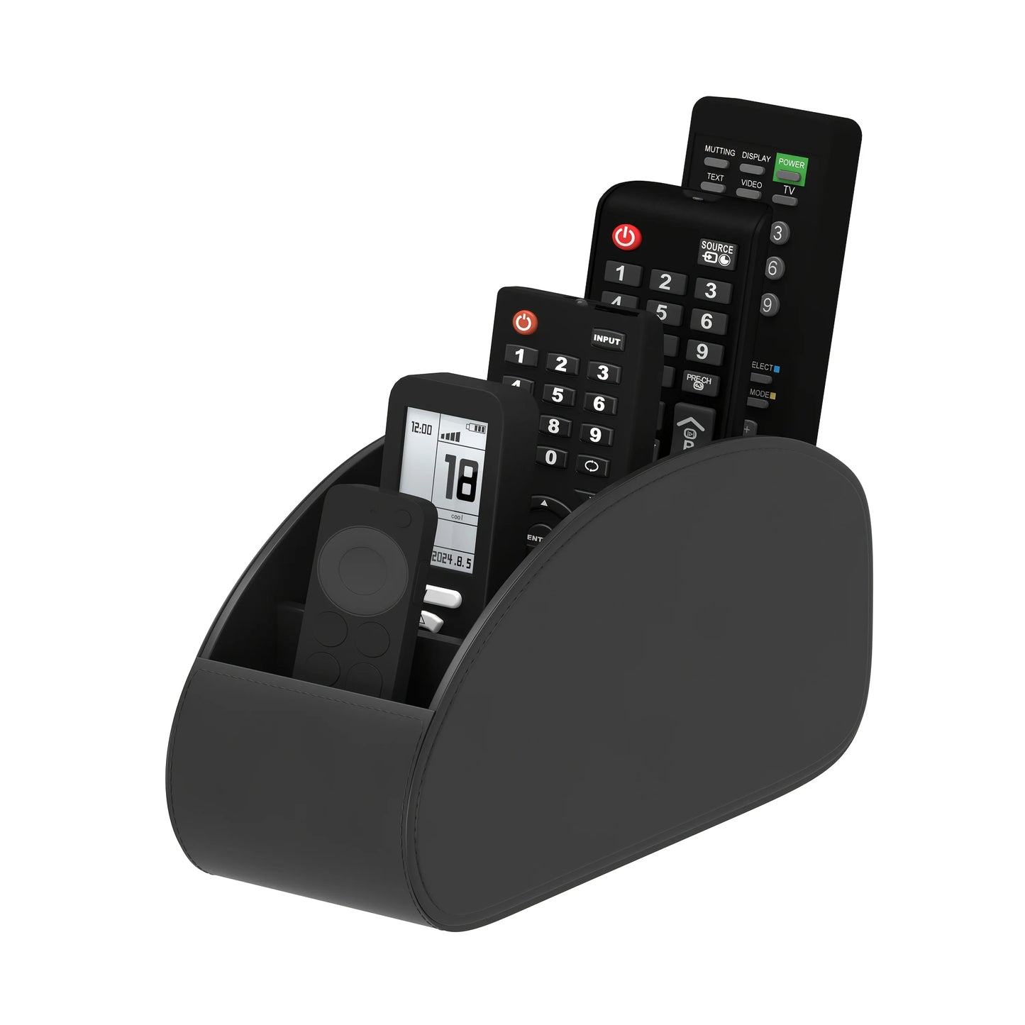 Remote Control Holder - Desktop & Bedside TV Caddy Organizer