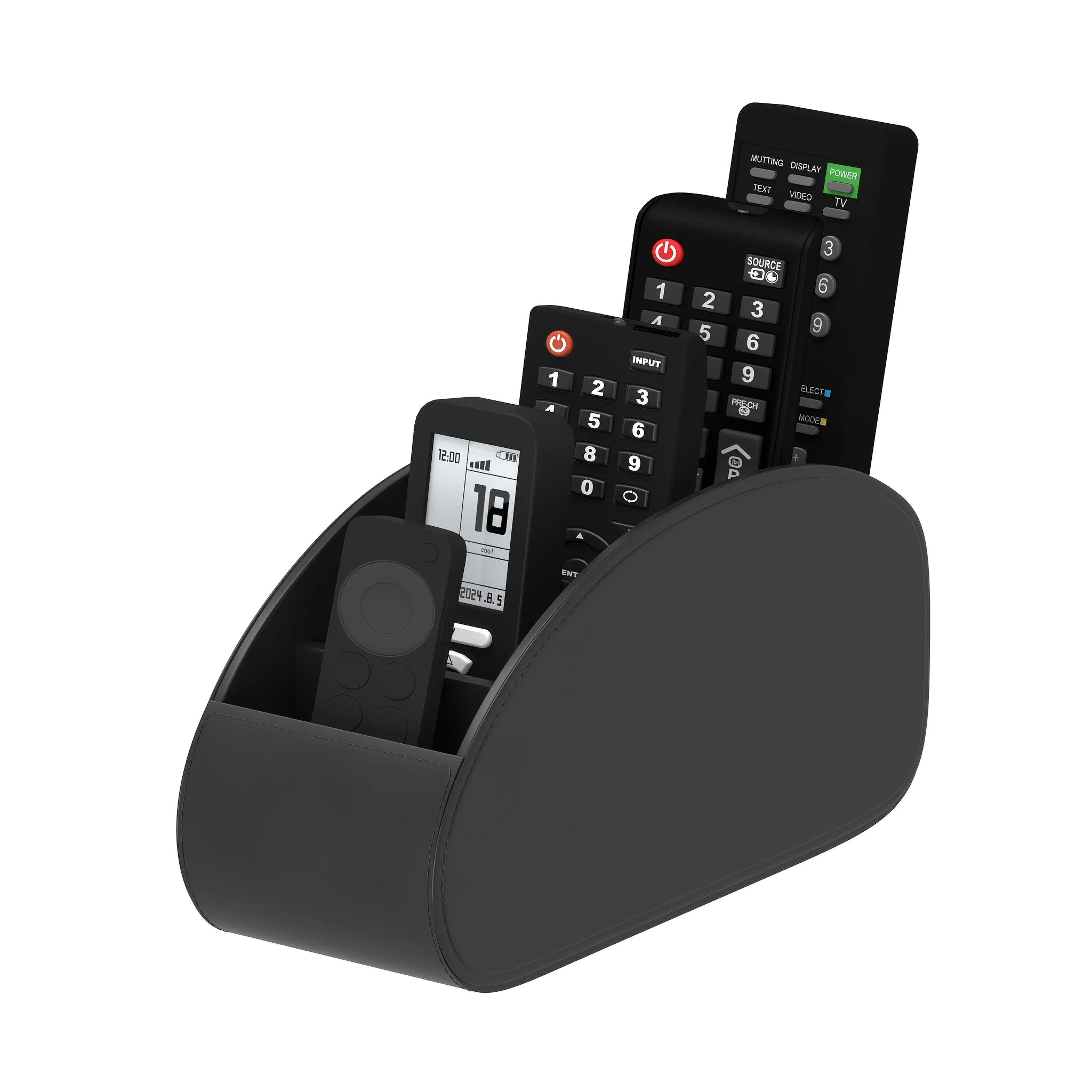 Remote Control Holder - Desktop & Bedside TV Caddy Organizer