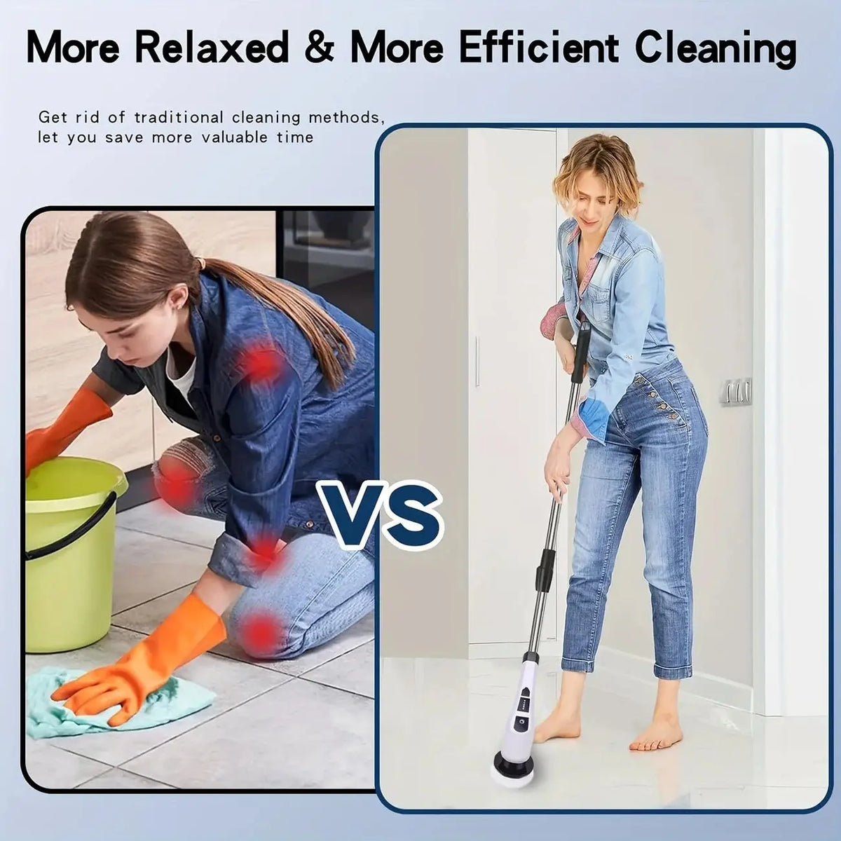 ScrubFlex | Electric Spin Cleaning Brush