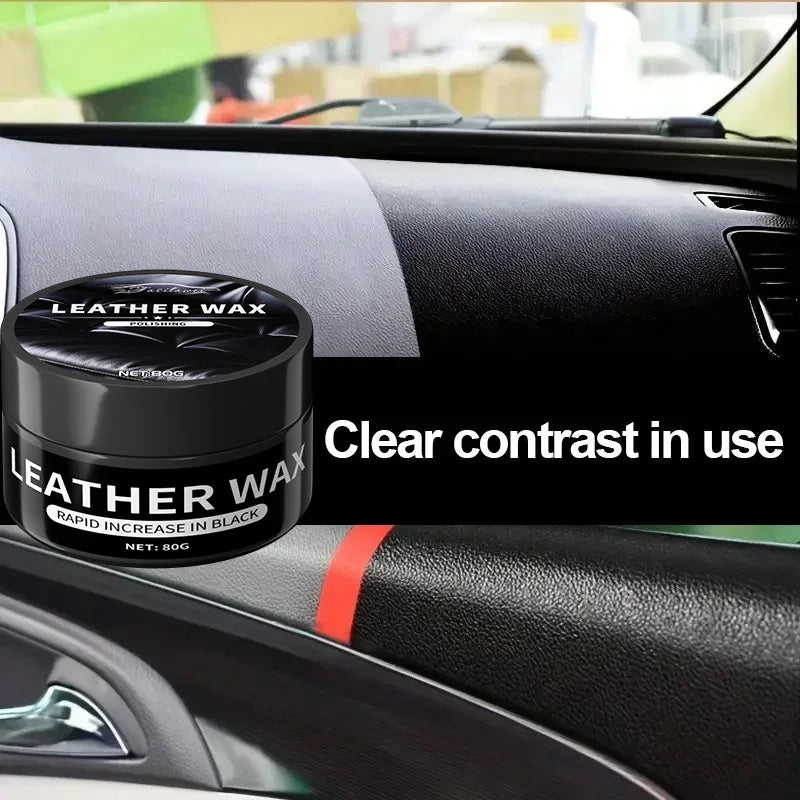 Automotive Plastic Restoration Wax - All-Vehicle Interior & Exterior Panel Renewal Coating Agent, Crystal Clear Finish, Durable