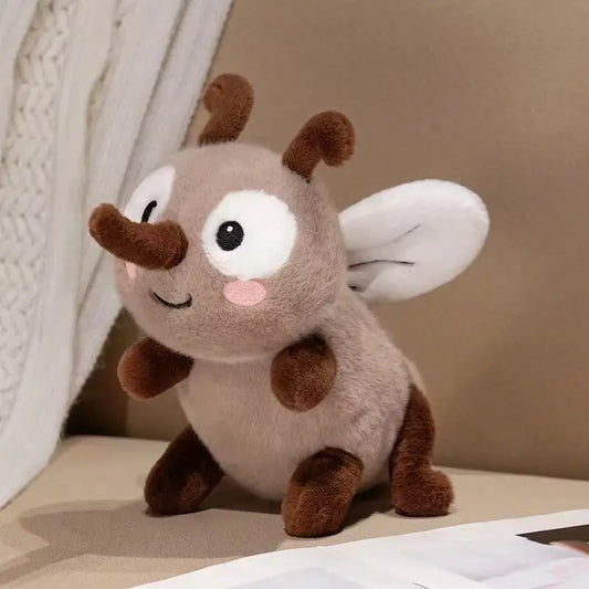 Miniso's latest mosquito pendant plush toy stuffed plush toy cartoon anime cute pillow for children's birthday gift fun doll WAREHOUSE SHOP