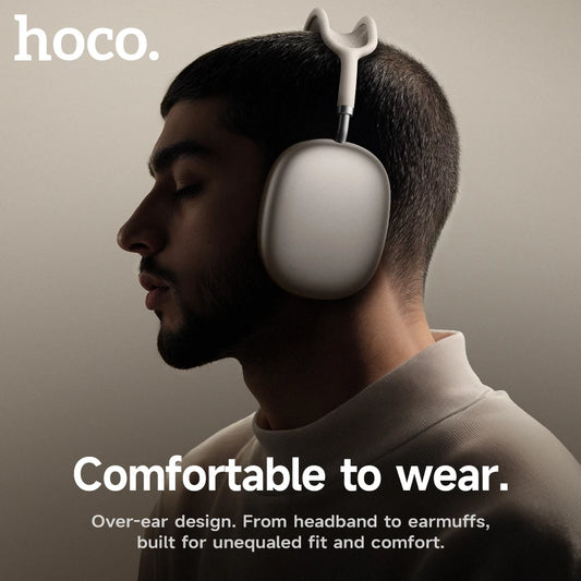 Hoco Plus 2026 Bluetooth Headphones – 45H Playtime
