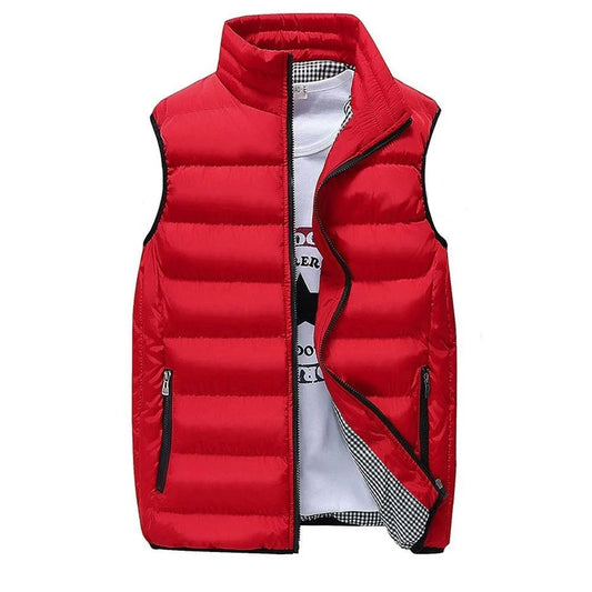 A Classic Windproof Vest for Men. Winter Jacket, Casual Coat, FashionableWarming Vest. - WAREHOUSE SHOP