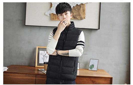 A Classic Windproof Vest for Men. Winter Jacket, Casual Coat, FashionableWarming Vest. - WAREHOUSE SHOP