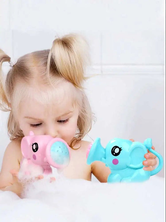 Adorable baby elephant bath toy with gentle water spray. Fun, safe, and engaging shower toy that makes bath time exciting for toddlers and kids - WAREHOUSE SHOP