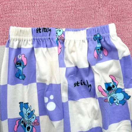 Adorable kids’ Stitch pajamas set – soft, cozy 2 - piece sleepwear for boys and girls, perfect for bedtime or as a cute gift. - WAREHOUSE SHOP