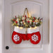 Whimsical Christmas Glove Wreath – Festive Holiday Decor